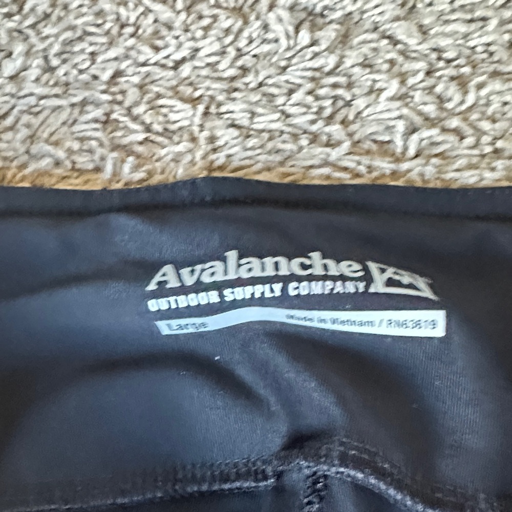 Avalanche Midnight Black Performance Pants